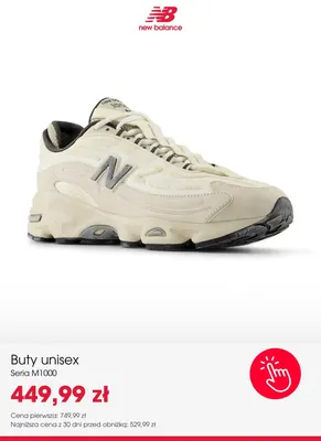Buty unisex seria M1000 New Balance promocja w New Balance