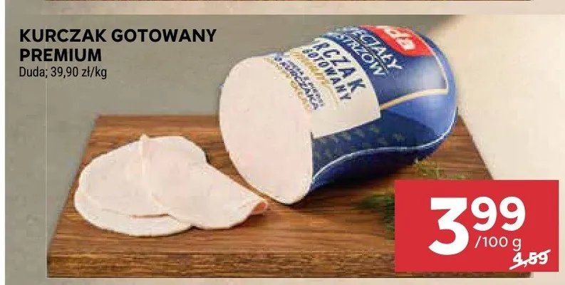 Kurczak gotowany premium promocja w Stokrotka
