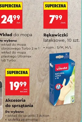 Wkład do mopa obrotowego Turbo 2 w 1 promocja w Biedronka