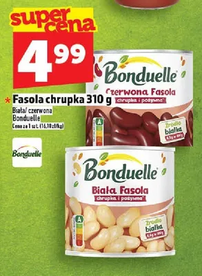 Czerwona fasola chrupka i pożywna Bonduelle promocja w TOPAZ