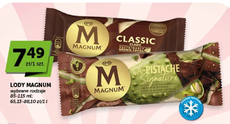 Lody Magnum Classic promocja w ABC