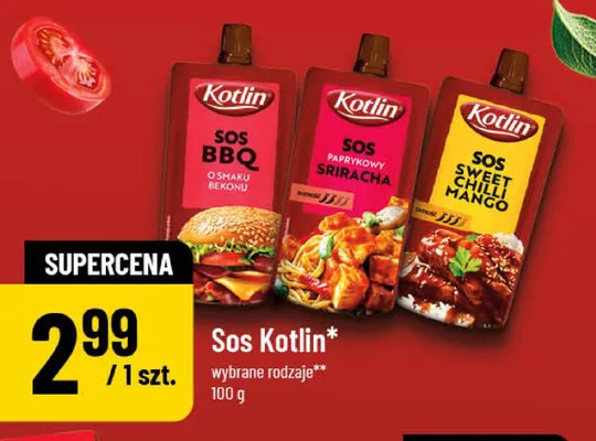 Sos Kotlin BBQ promocja w POLOmarket