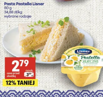 Pasta Pastella wybrane rodzaje promocja w Delikatesy Centrum