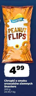 Chrupki o smaku orzeszków ziemnych promocja w Netto