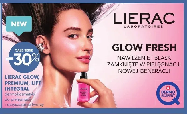 Dermokosmetyki do pielęgnacji i oczyszczania twarzy LIERAC GLOW, PREMIUM, LIFT INTEGRAL promocja w Super-Pharm