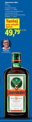 Likier Jägermeister promocja w Lidl