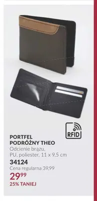 Portfel podróżny Theo promocja w AVON