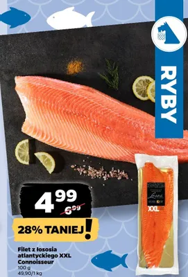 Filet z łososia atlantyckiego XXL promocja w Netto