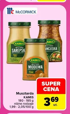 Musztarda Sarepska Kamis promocja w Carrefour