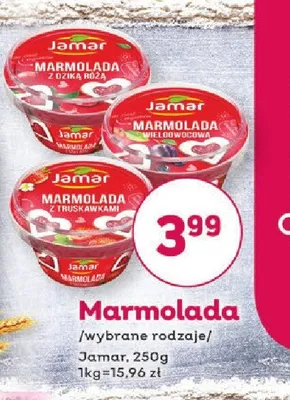 Marmolada Jamar promocja w Bliski