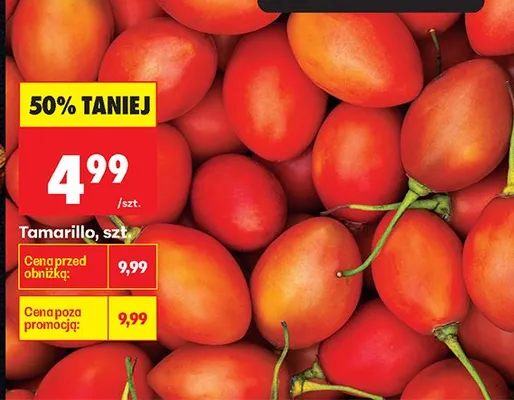 Tamarillo, szt. promocja w Biedronka