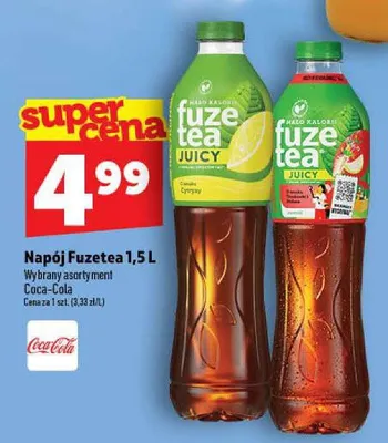 Napój FuzeTea Peach Hibiscus promocja w TOPAZ
