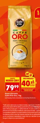 Kawa ziarnista Oro 100% Arabica promocja w Biedronka