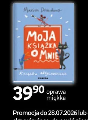 Książka Moja książka o mnie promocja w Empik