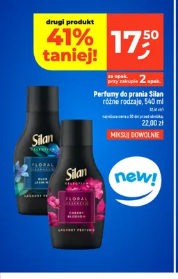 Perfumy do prania Silan Selection Floral Essences Blue Jasmin promocja w Dealz