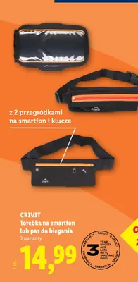 Torebka na smartfon Crivit promocja w Lidl