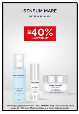 Krem Sensum Mare Algorich promocja w Ziko Dermo