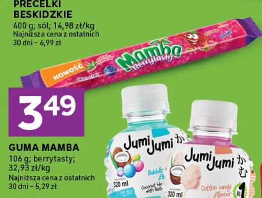 Guma Mamba berrytasty promocja w Stokrotka