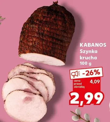 Szynka krucha promocja w Kaufland