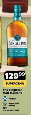 Whisky The Singleton Malt Master's promocja w Netto
