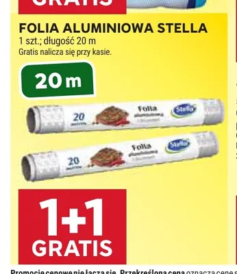 Folia aluminiowa Stella promocja w Stokrotka