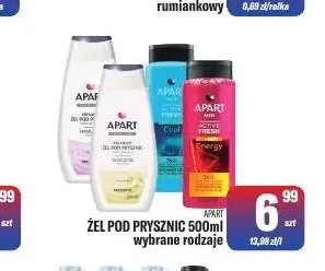 Żel pod prysznic Apart promocja w Tomi Markt