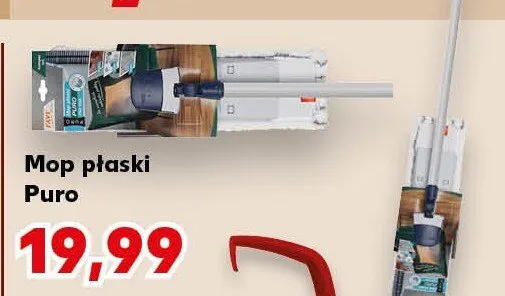 Mop płaski Puro promocja w Kaufland