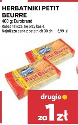 Herbatniki petit beurre promocja w Stokrotka