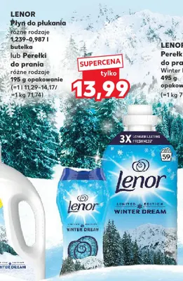 Płyn do płukania Lenor promocja w Kaufland