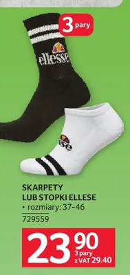 Stopki Ellesse 3-pak promocja w Selgros