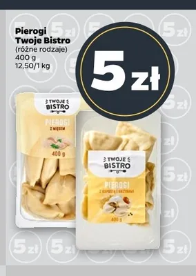 Pierogi z kapustą i grzybami Twoje Bistro promocja w Netto