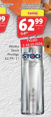 Wódka Stock Prestige promocja w Prim Market