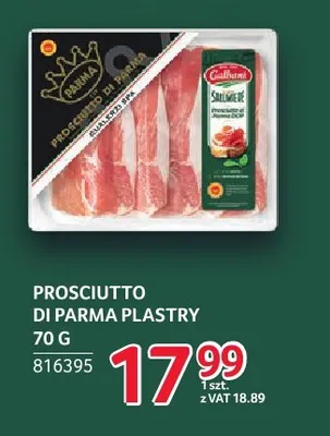 Prosciutto di Parma plastry Galbani promocja w Selgros