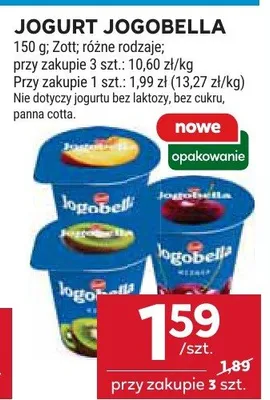 Jogurt Jogobella promocja w Stokrotka
