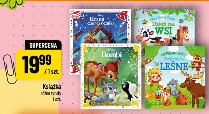 Książka Disney Bambi promocja w POLOmarket
