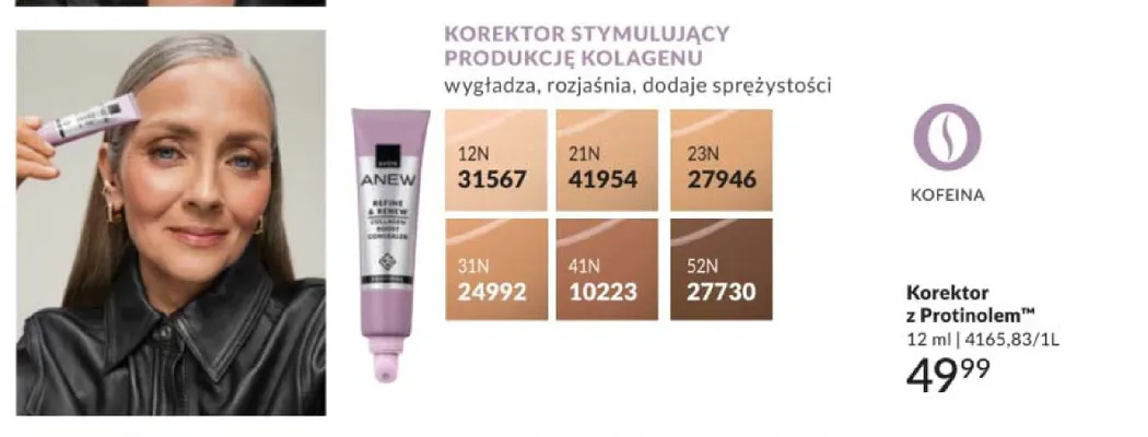 Korektor z Protinolem Anew 52N promocja w AVON