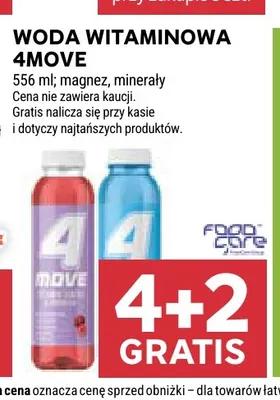 Woda witaminowa magnez 4Move promocja w Stokrotka