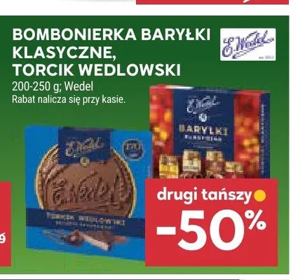 Torcik Wedlowski E.Wedel promocja w Stokrotka