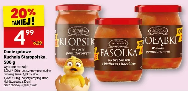 Danie gotowe Kuchnia Staropolska promocja w Twój Market