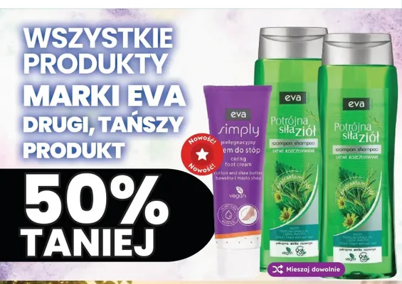 Krem do stóp Eva Simply pielęgnacyjny promocja w Dino