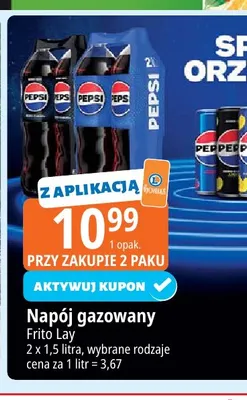 Napój gazowany Pepsi 2-pak promocja w Leclerc