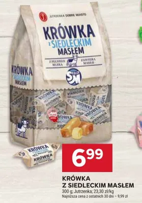 Krówka z siedleckim masłem promocja w Stokrotka