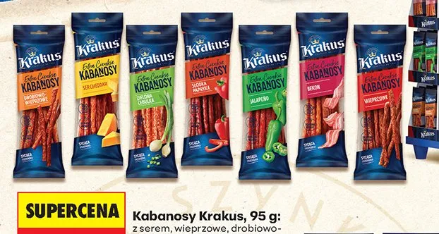 Kabanosy wieprzowe promocja w Biedronka