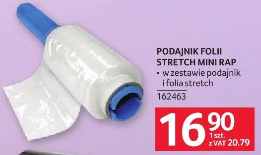 Podajnik folii stretch mini RAP promocja w Selgros