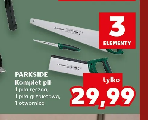 Komplet pił Parkside promocja w Kaufland