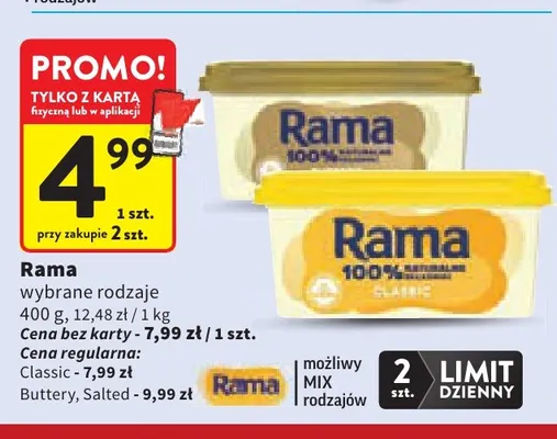 Margaryna Rama Classic promocja w Intermarche