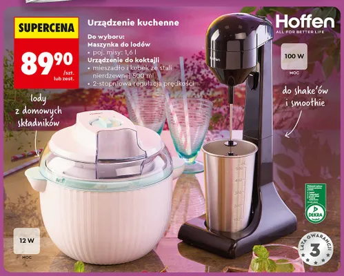 Urządzenie do koktajli Hoffen promocja w Biedronka