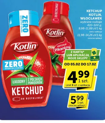 Ketchup Kotlin Pikantny promocja w ABC