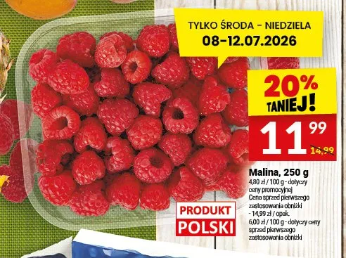Malina promocja w Twój Market