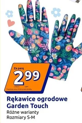 Rękawice ogrodowe promocja w Action